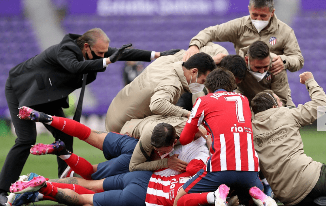 马德里竞技惨败，苏亚雷斯破门无效