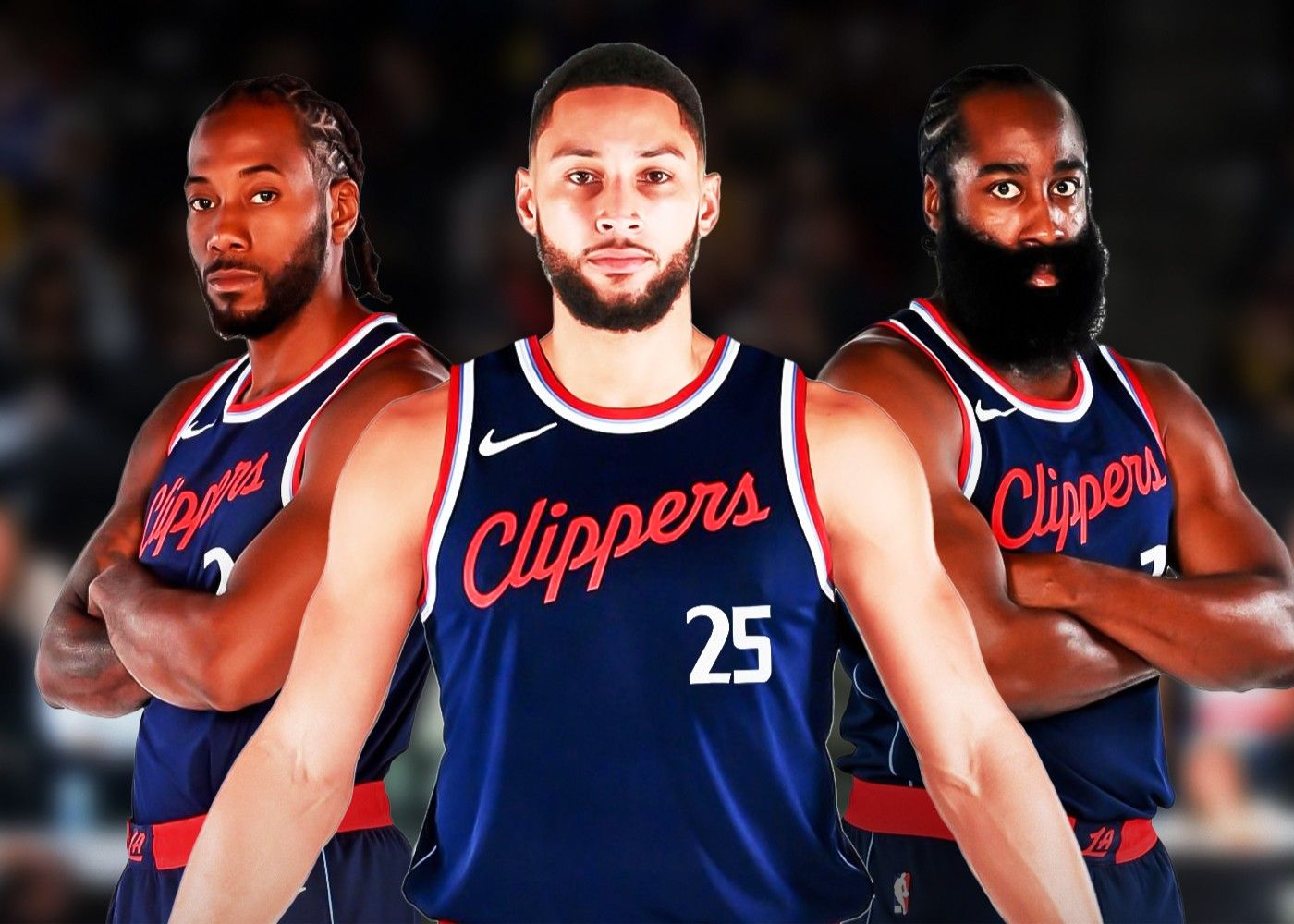 快船和公牛队在球场上展开激烈对抗